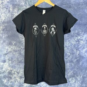 Geek Gear World of Wizardry Harry Potter Size Ladies sz XL Black T-Shirt Cotton